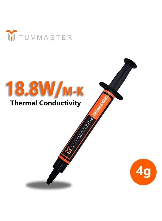TUMMASTER D-9 18.8W/M.K Ultimate Performance Thermal Paste for Computer Manufacturing, Ideal for IC/Processor/CPU/GPU/All Coolers (incl. Spatula) - Image 2